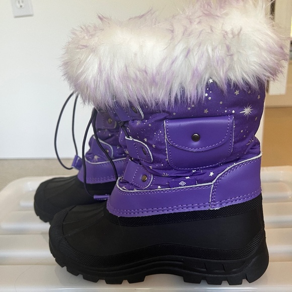 DREAM PAIRS Girls Snow Boots - Size 2 (little kids) - Picture 4 of 8